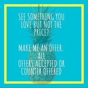 Don’t be afraid to make me an offer....💕❤️💕